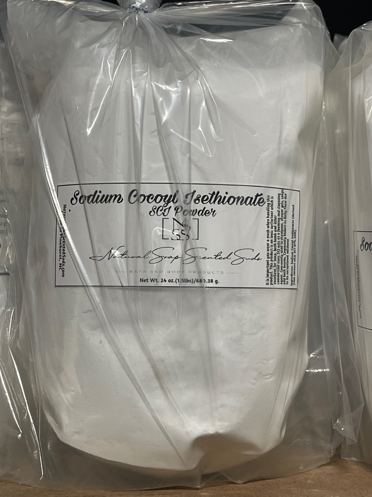 Sodium Cocoyl Isethionate (SCI) Pulver | Sanftes Tensid Für Feste Shampoos & Duschbars | 100 G