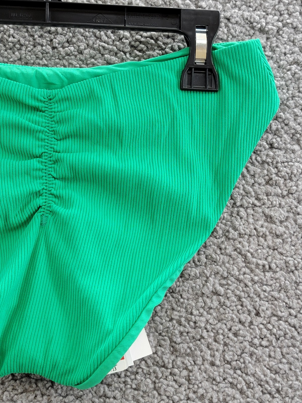 Becca by Rebecca Virtue Off the Grid Bikini Bottoms Women's S Verde Pull On - Picture 7 of 12