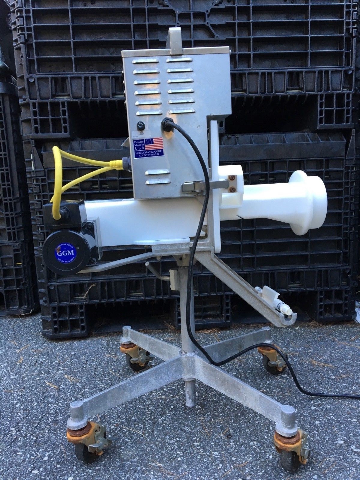 HOLLYMATIC Model 120 Complete with Stand Precision Bulker SN#4133