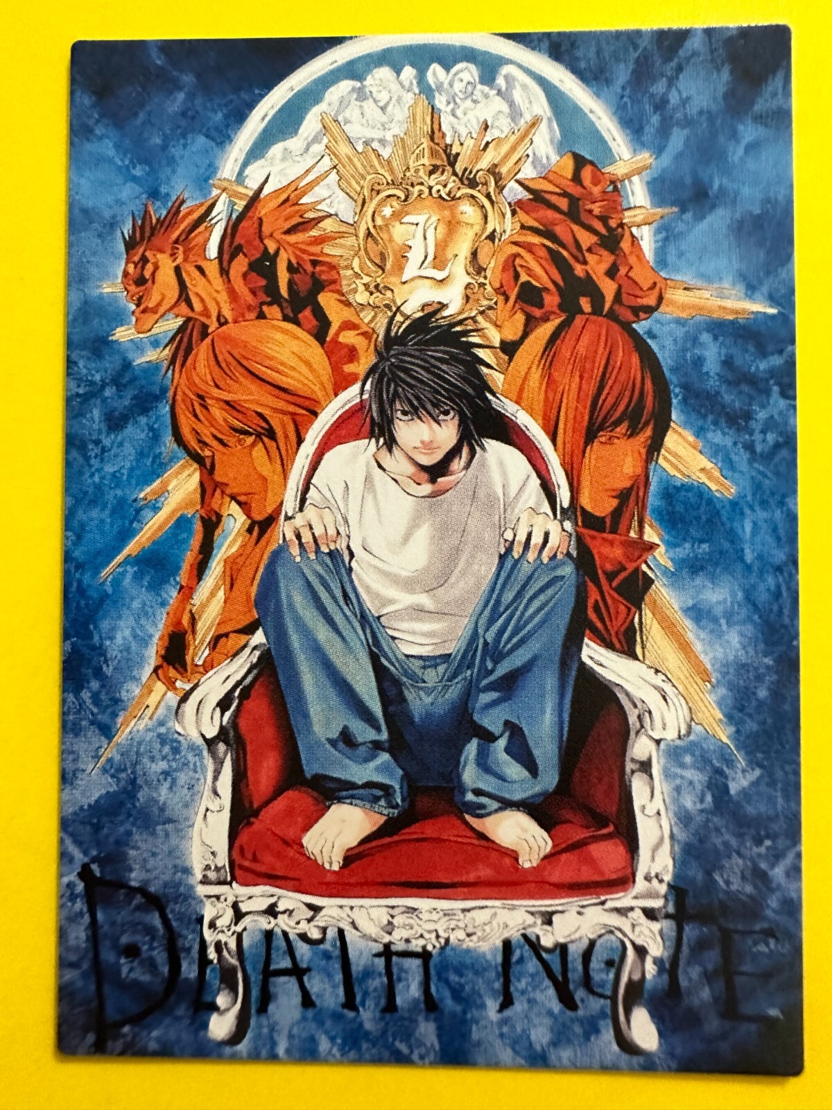 DEATH NOTE トレーディングカード L Death Note L Special Edition Trading Cards Card No. 6