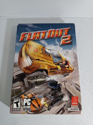 FLATOUT 2 for PC CD-ROM Software High-Speed Demolition Racing Game 