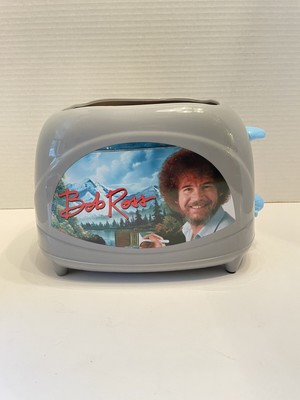 Bob Ross Toaster Toasts Bob's Face on Bread BOB ROSS Does Not Come With Box