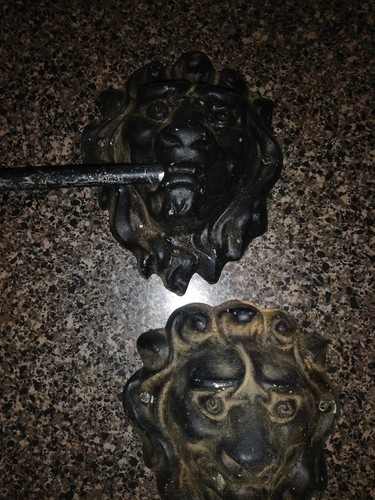 Vintage Loin Fixtures And Door Knocker ?