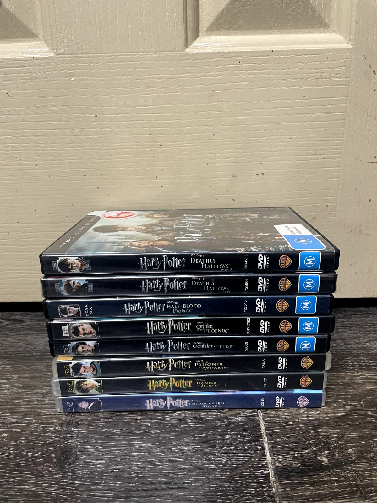 Harry Potter The Complete Movie Collection 1-8 Film Set Region 4 DVD