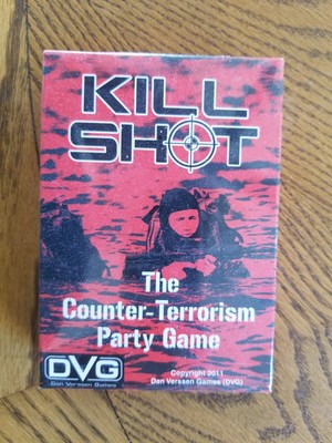 Kill Shot DVG Dan Verssen Wargame Card Game Box New Sealed Unplayed