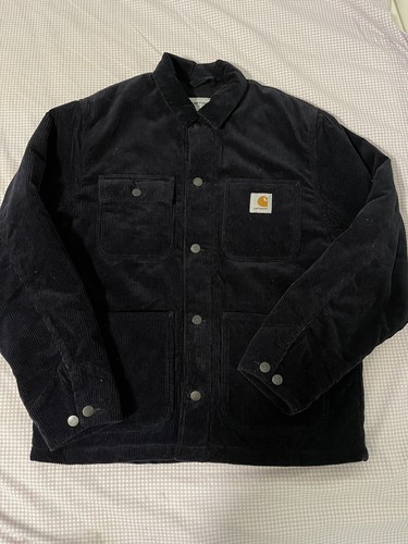 NEW MEN'S S CARHARTT WIP CORDUROY MICHIGAN COAT WINTER IN