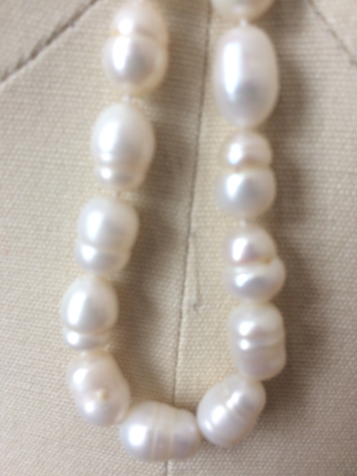 Freshwater Pearl Necklace - Very Long - Baroque Shape - Flapper - Pearls