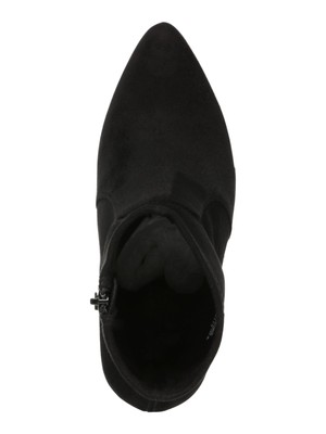 Женские ботильоны на блочном каблуке WILD PAIR черного цвета с подкладкой на каблуке Baylee, размер 7 м