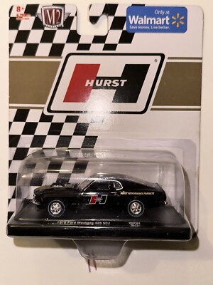 M2 Machines Hurst 1970 Ford Mustang Mach New Diecast Car Toy Collectible