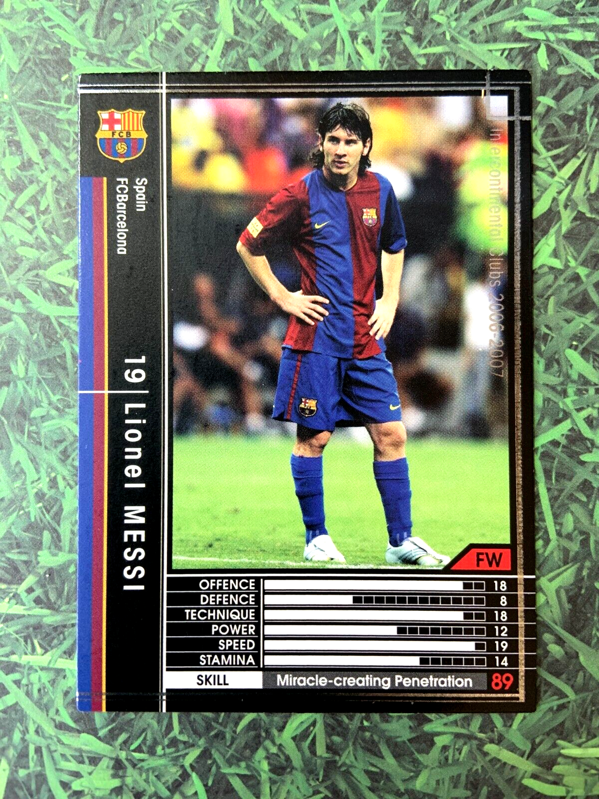 Panini WCCF 2006-07 Lionel Messi FC Barcelona Soccer card | eBay