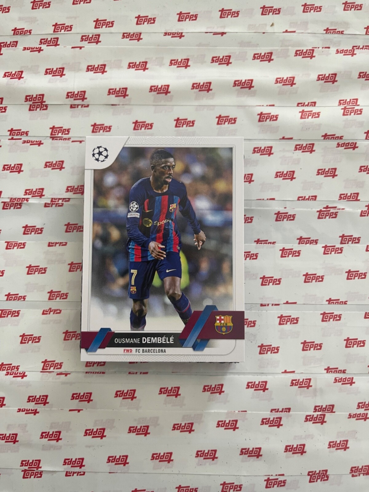 Topps Barcelona / Ousmane Dembele / デンベレ Ousmane Dembele 2022-23 Topps Club Competitions UEFA Red