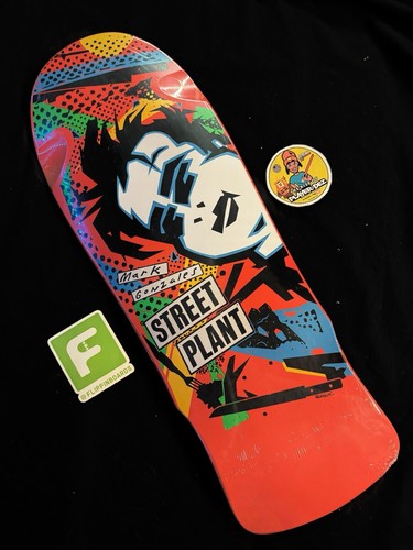 c*i様 Mark Gonzales SkateBoard RARE Mark Gonzales Red Jumbo Street Plant 11.25 Inch