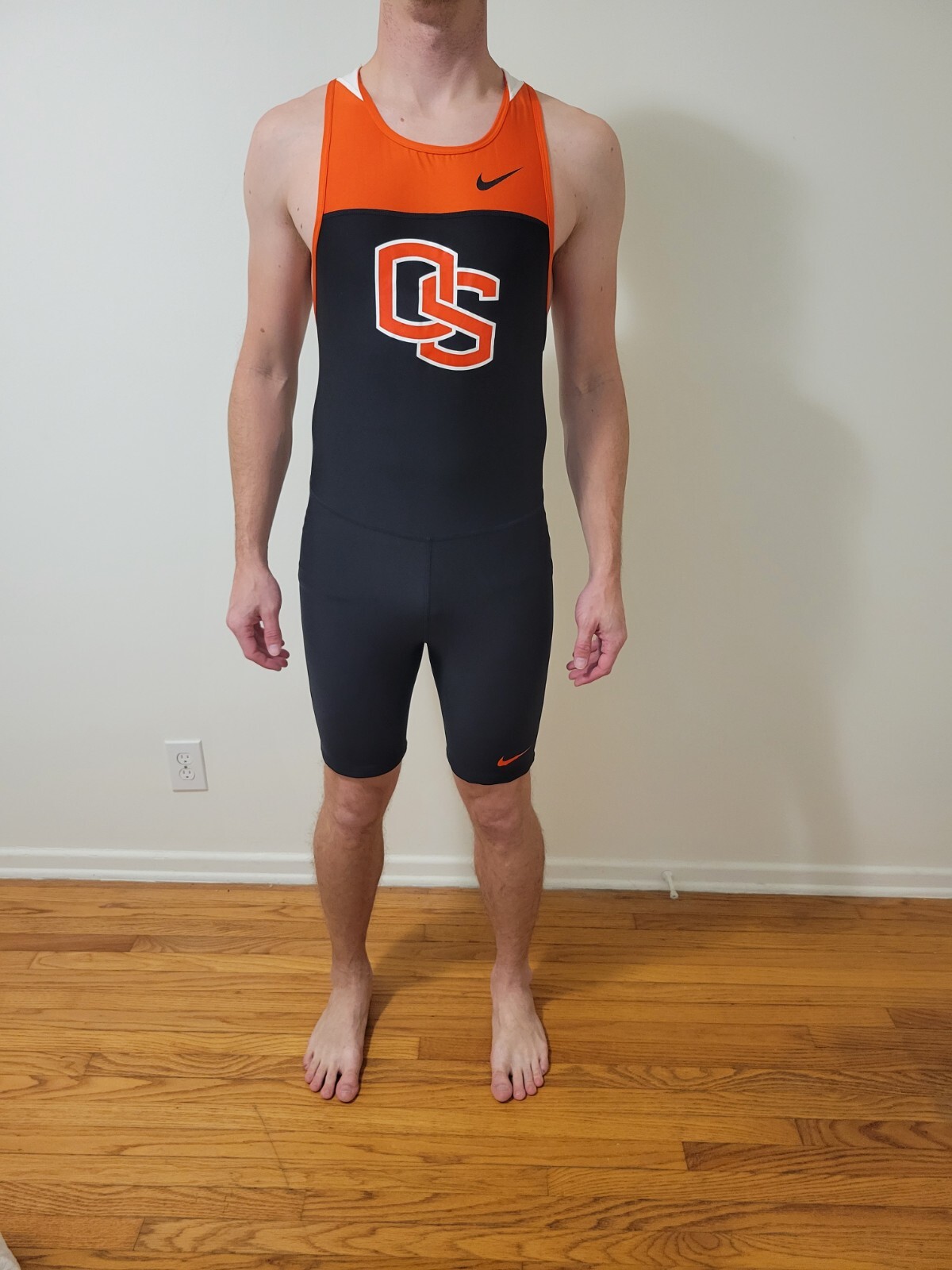 Rare Nike Oregon State Track And Field XL wrestling singlet