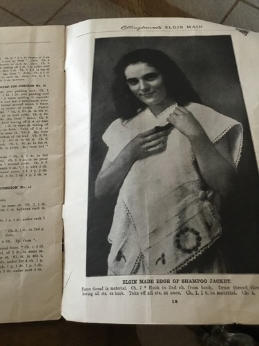 Collingbourne's #12 c.1920 Patterns for Vintage Crochet Edgings & Laces Patterns