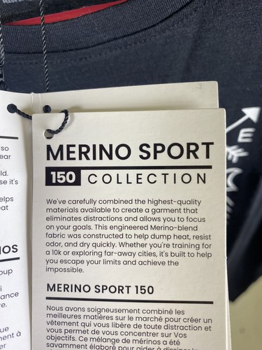 Smartwool Sport 150 Short Sleeve Men's Graphic T  Sizes - S, M, L, XL, XXL - NEW