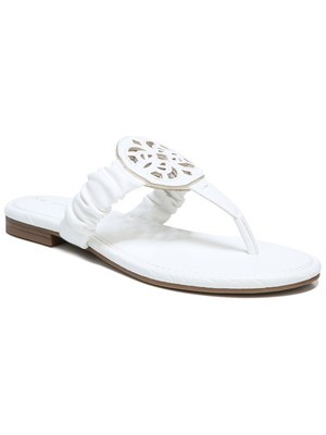 Женские белые босоножки Camara на тонком ремешке с лазерной резкой CIRCUS BY SAM EDELMAN, 7 м