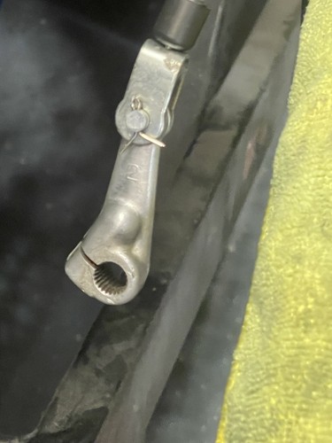 NOS Genuine SUZUKI RM125 RM100 Steel CLUTCH RELEASE ARM OEM