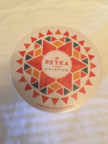 REYKA CARDBOARD DRINK COASTERS PACK OF 125