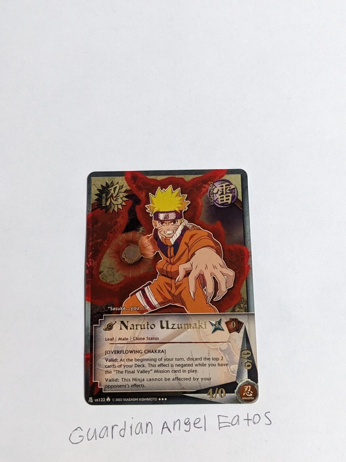Naruto TCG CCG Naruto Uzumaki Card Super Rare Foil English Naruto TCG CCG Naruto Uzumaki Card Super Rare Foil English