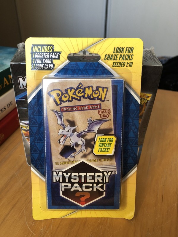 Walgreens Pokemon Ptera Hanger Mystery Pack Chase Vintage