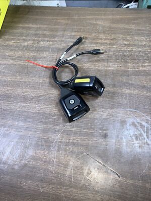 LOT OF 2 ZEBRA DS457-HD20009 FIXED MOUNT BARCODE SCANNER IMAGER