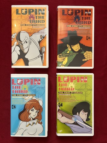 Lupin the 3rd Part I episodes 1971 VHS Japanese TV anime