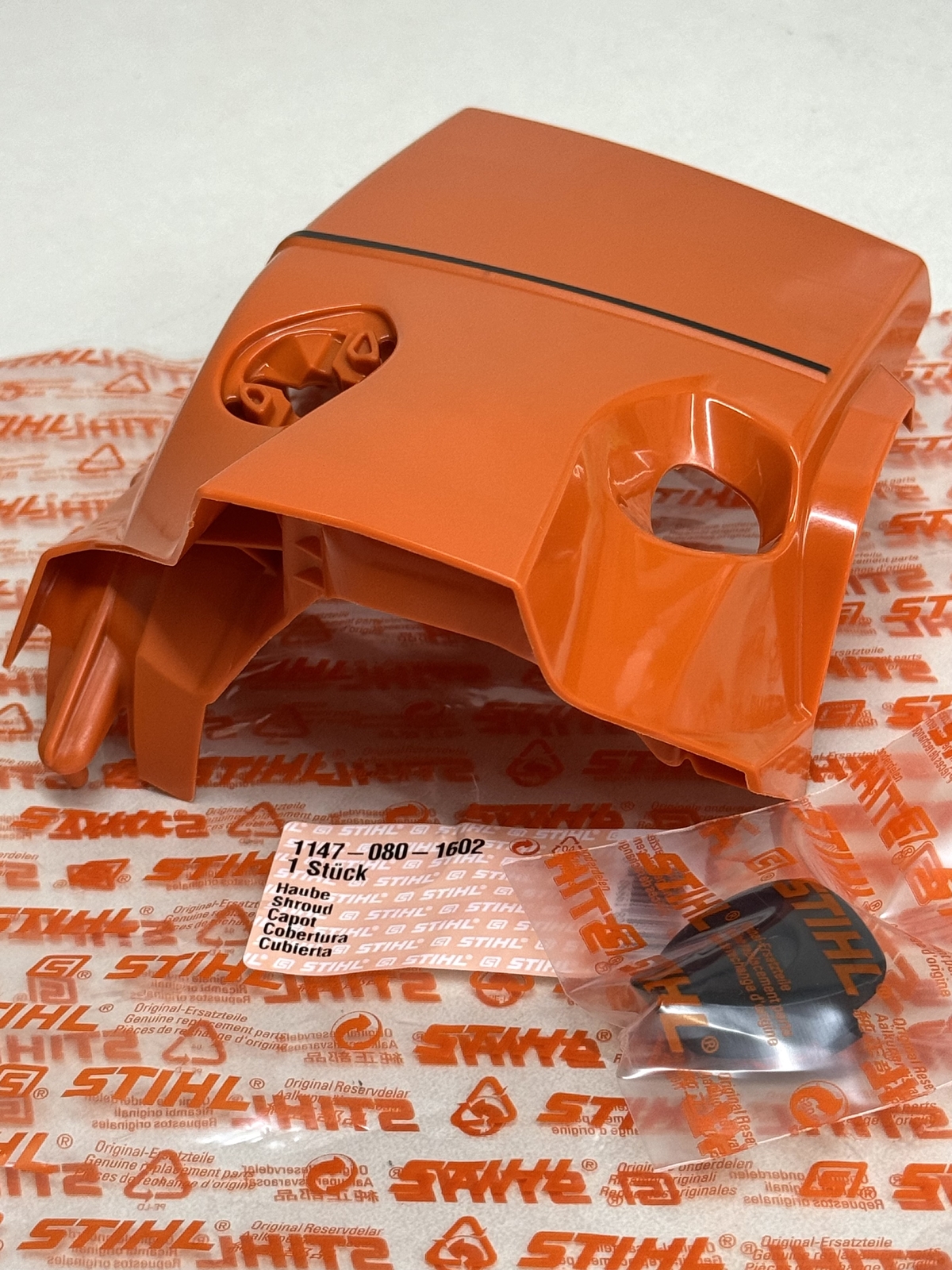 STIHL OEM SHROUD ENGINE COVER 1147 080 1602 MS500i MS500i-R R - Picture 1 of 7