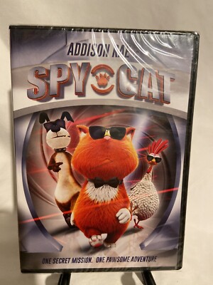 Spy Cat (Brand New DVD 2018) Addison Rae Secret Mission Chubby Cat