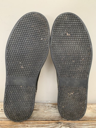 Bacco Bucci Men&rsquo;s Pinto Leather Slip On Sneaker Black Sz 10M Spain