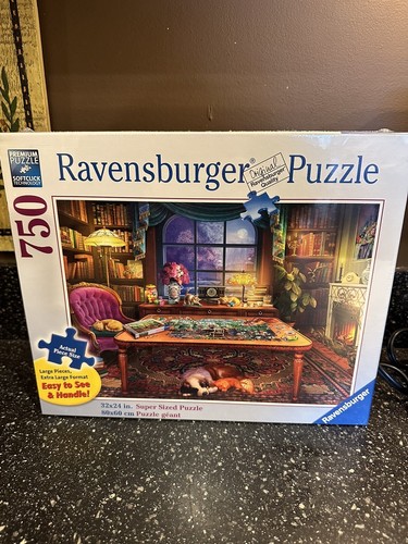NIB Ravensburger Puzzler's Place 750 Piece Jigsaw Puzzle NEW