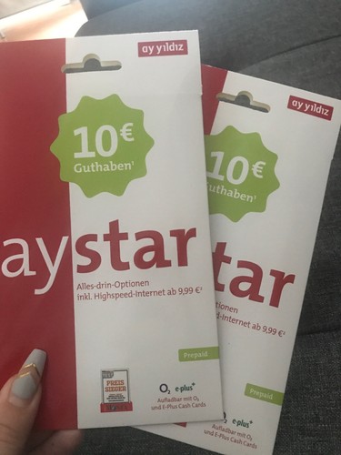 Rezensionen E Plus Aystar Yildiz Prepaid Sim Karte 10 Guthaben Ebay