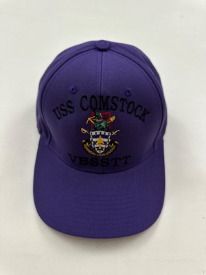 NEW The Corps USS Comstock VBSSTT Purple Baseball Cap Hat One Size