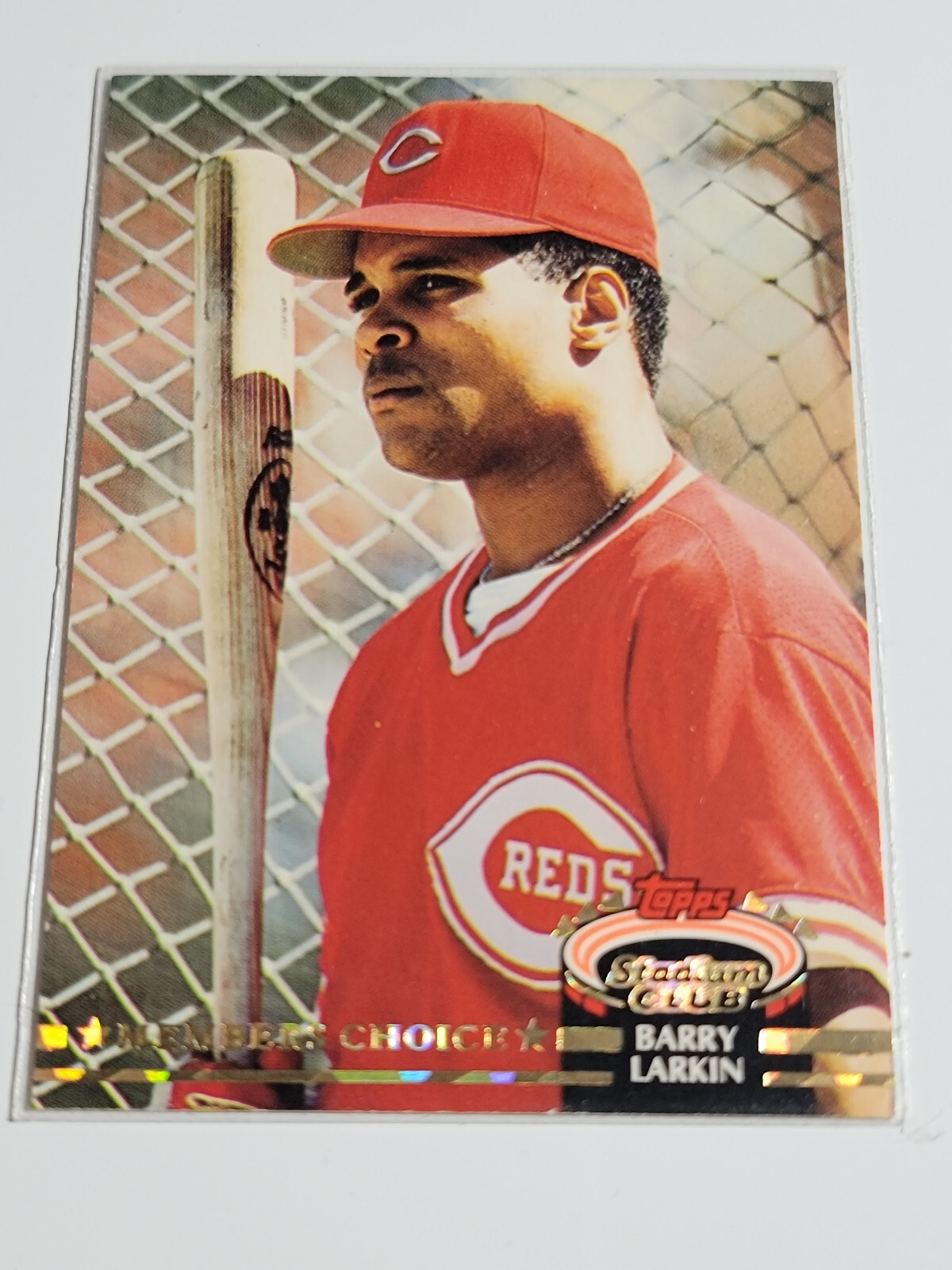 THE STAR CLUB 『FANATIC 』 1992 Stadium Club Barry Larkin Cincinnati Reds #596 | eBay