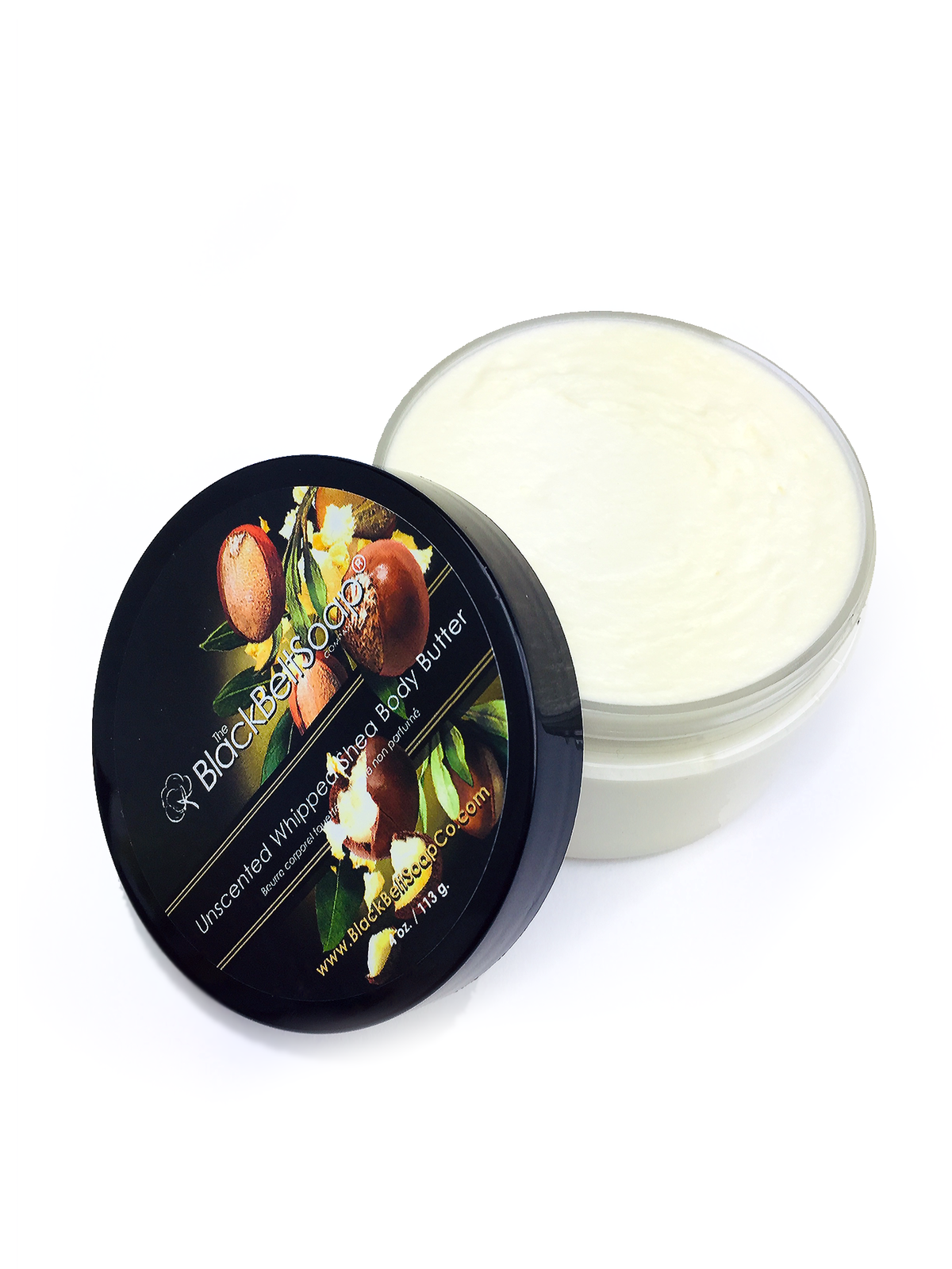 Shea Butter Whipped UNSCENTED Body Butter  8oz ALL NATURAL ORGANIC NON-GREASY