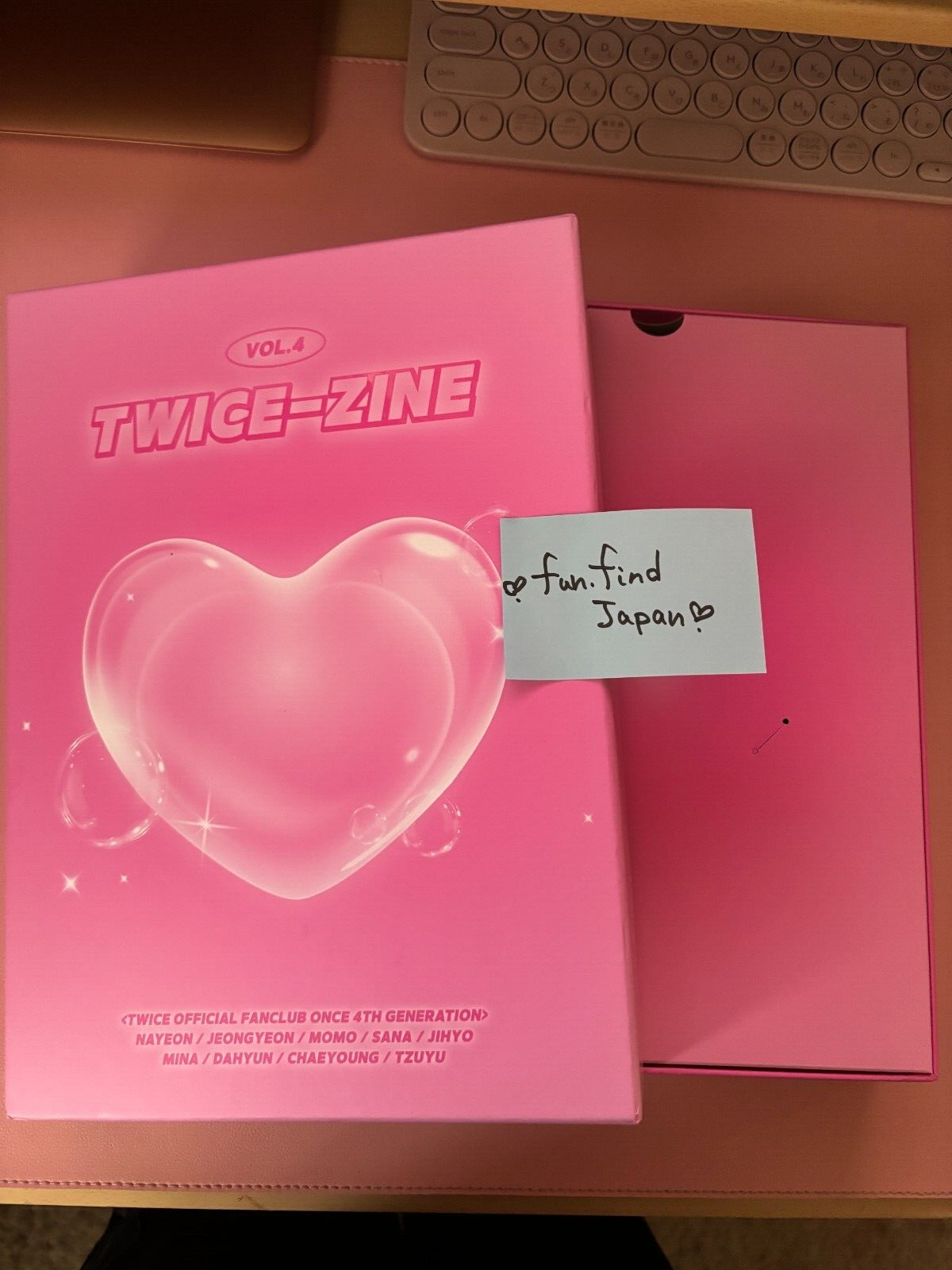 TWICE ONCE Korea Fan Club Membership 4th Generation Kit Full Set