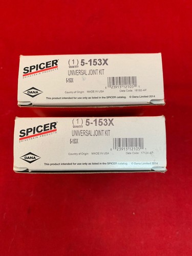 JEEP 2 Dana Spicer 5-153x Forged 1310 U Joints Made In USA