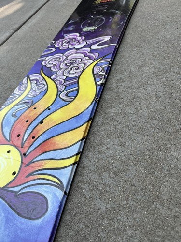 156 Cm. Made | Vintage Lib Tech Jamie Lynn Sun Wave Snowboard