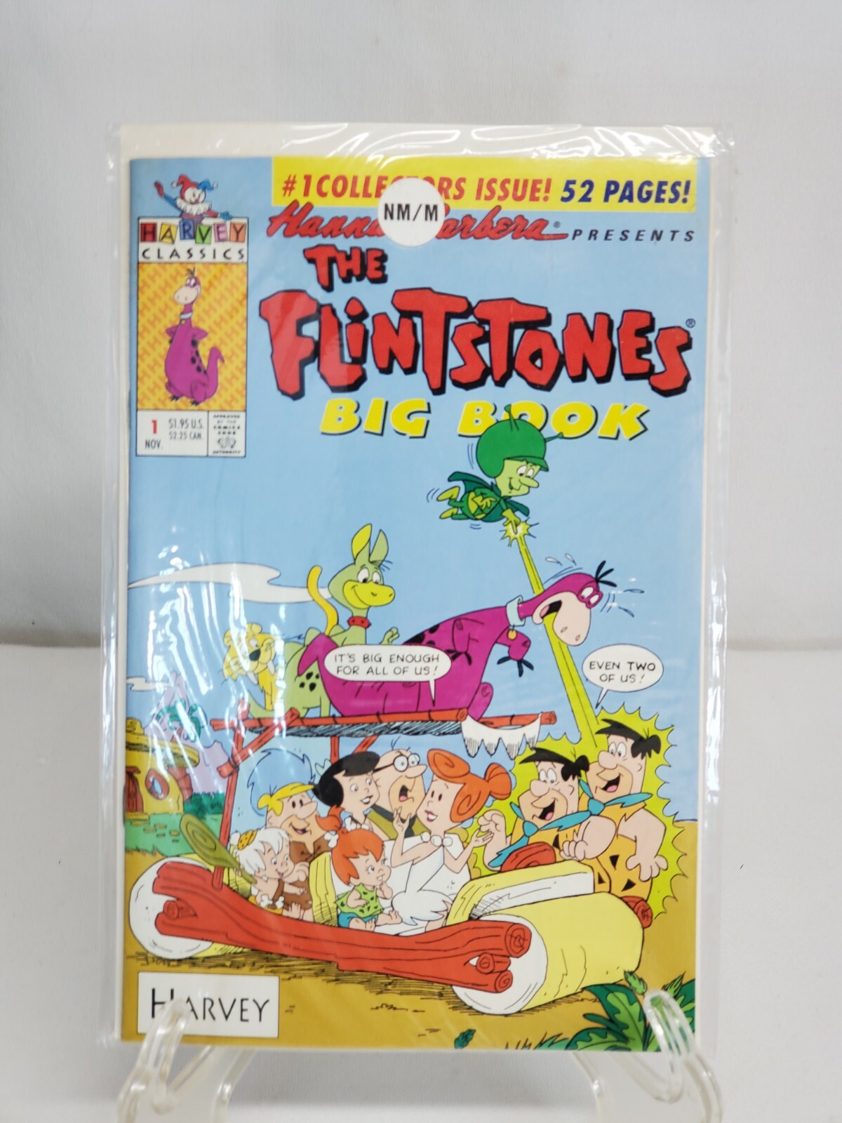 1992 Harvey Classic THE FLINTSTONES Big Book Vol 2 #1 Comic Book 52 Pages NM 1992 Harvey Classic THE FLINTSTONES Big Book Vol 2 #1 Comic Book 52 Pages NM