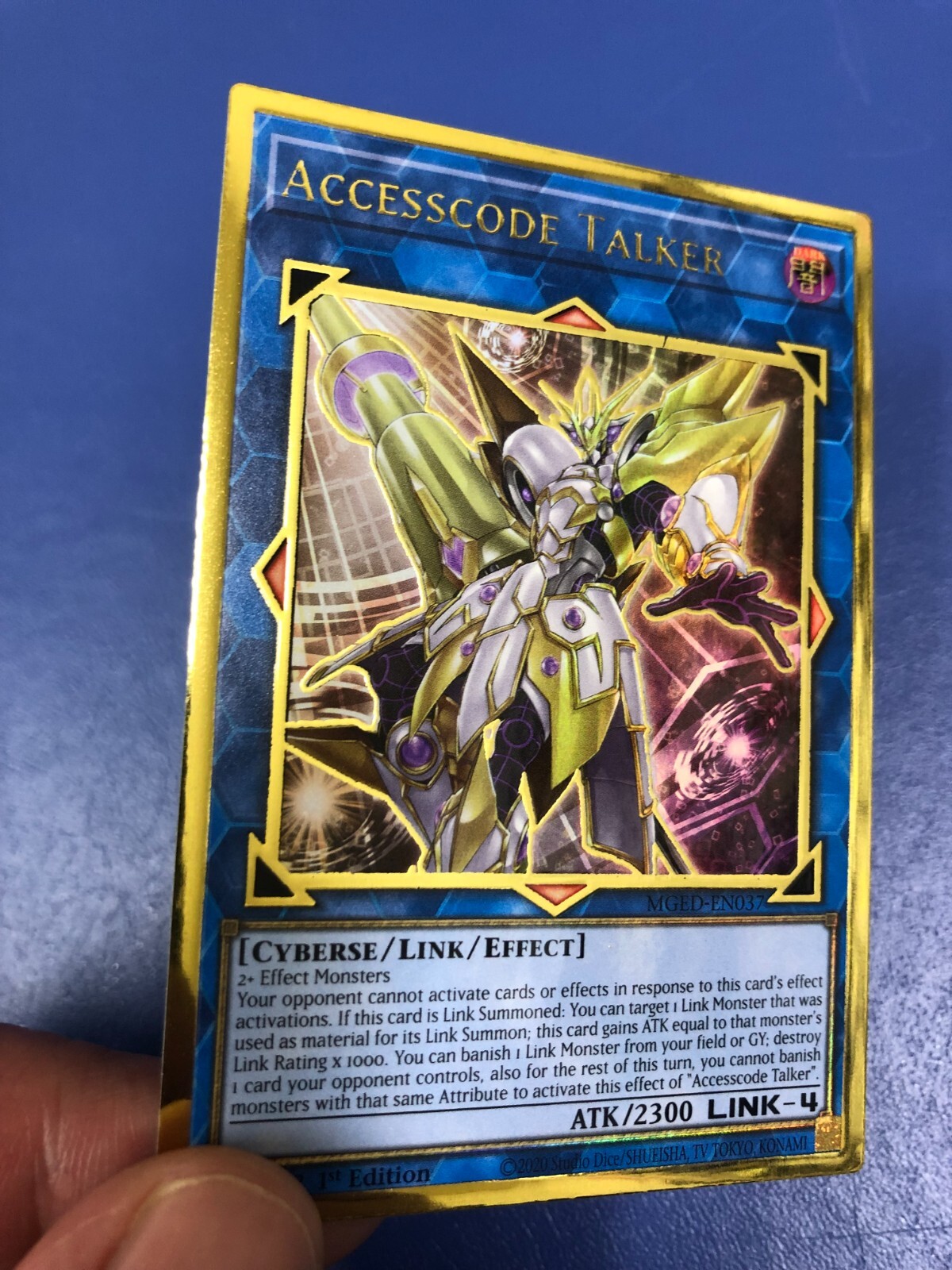 Yugioh Accesscode Talker Premium Gold:El Dorado MGED-EN037 Yugioh Accesscode Talker Premium Gold:El Dorado MGED-EN037
