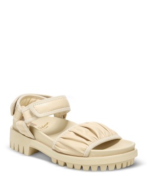 

Женские сандалии SAM EDELMAN Sandal Beige Dual 2 Block Edythe с открытой платформой, Бежевый, H6957L1