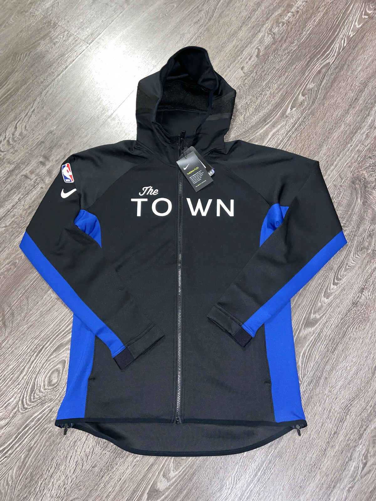 Nike NBA Golden State Warriors Showtime Therma Flex On-Court Warm-Up Hoodie  M | eBay