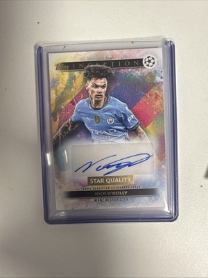 Topps Inception Nico O’Reilly Star Quality Rookie Auto - Man City mint ‘rare’