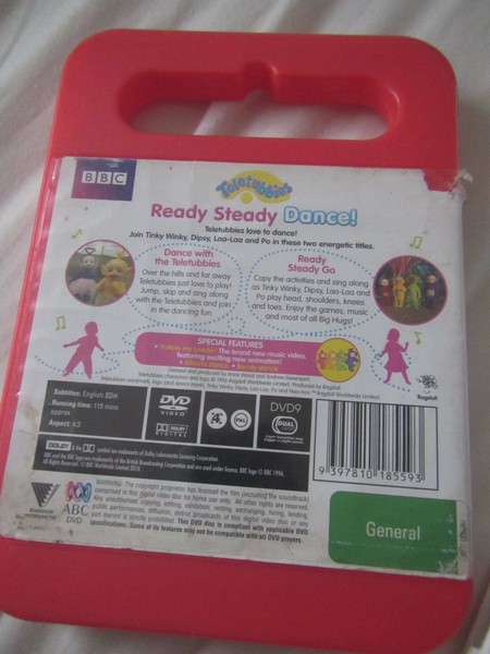 Ready Steady Dance Kids Dvd Teletubbies Tv Show Music Educational Cds Dvds Gumtree Australia Knox Area Ferntree Gully