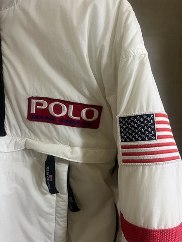 VINTAGE POLO RALPH LAUREN 1994 NASA PWING USA STADIUM RL2000 JACKET