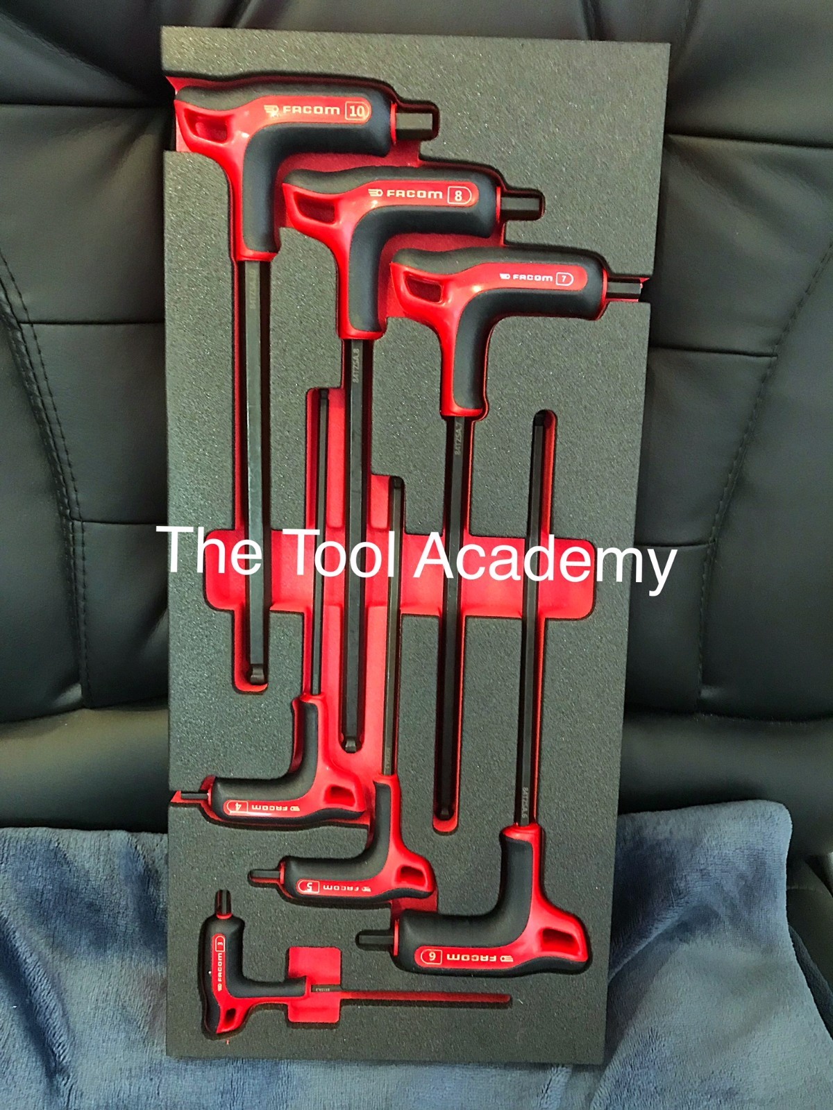 Soft Foam Module + 7 Piece Metric Hex Allen Key Set Power Handle