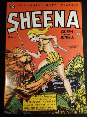 Sheena, 72 Pages of Jerry Iger's Classics, Collector's Edition 