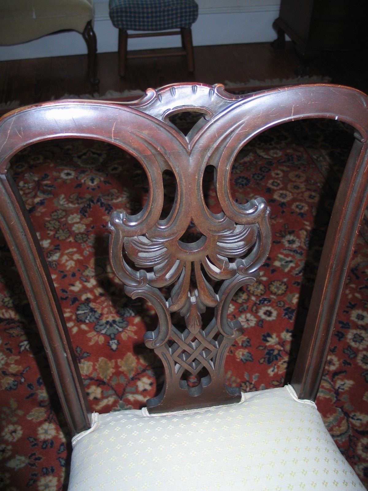 Louis XV Antique Chair 1800's