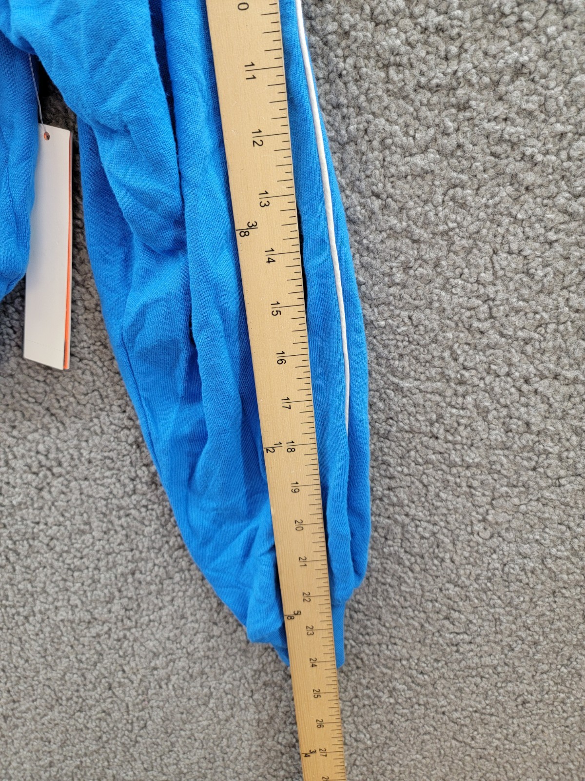 Aqua Athletic Lechelle Zippered Hoodie Women's Large Surf Blue/White Long Sleeve - Picture 5 of 16