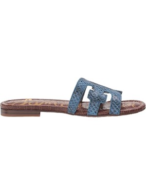 

SAM EDELMAN Женские синие шлепанцы с логотипом Bettie Slip On, Синий, H2427S1