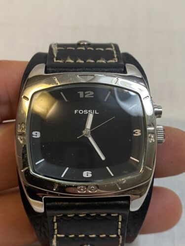 fossil men's watch watch big tic leather black am3696 | eBay fossil men's watch watch big tic leather black am3696 | eBay
